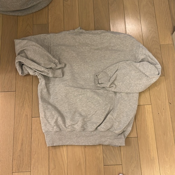Anine Bing Gray Crewneck Sweater with Graphic - Picture 5 of 5